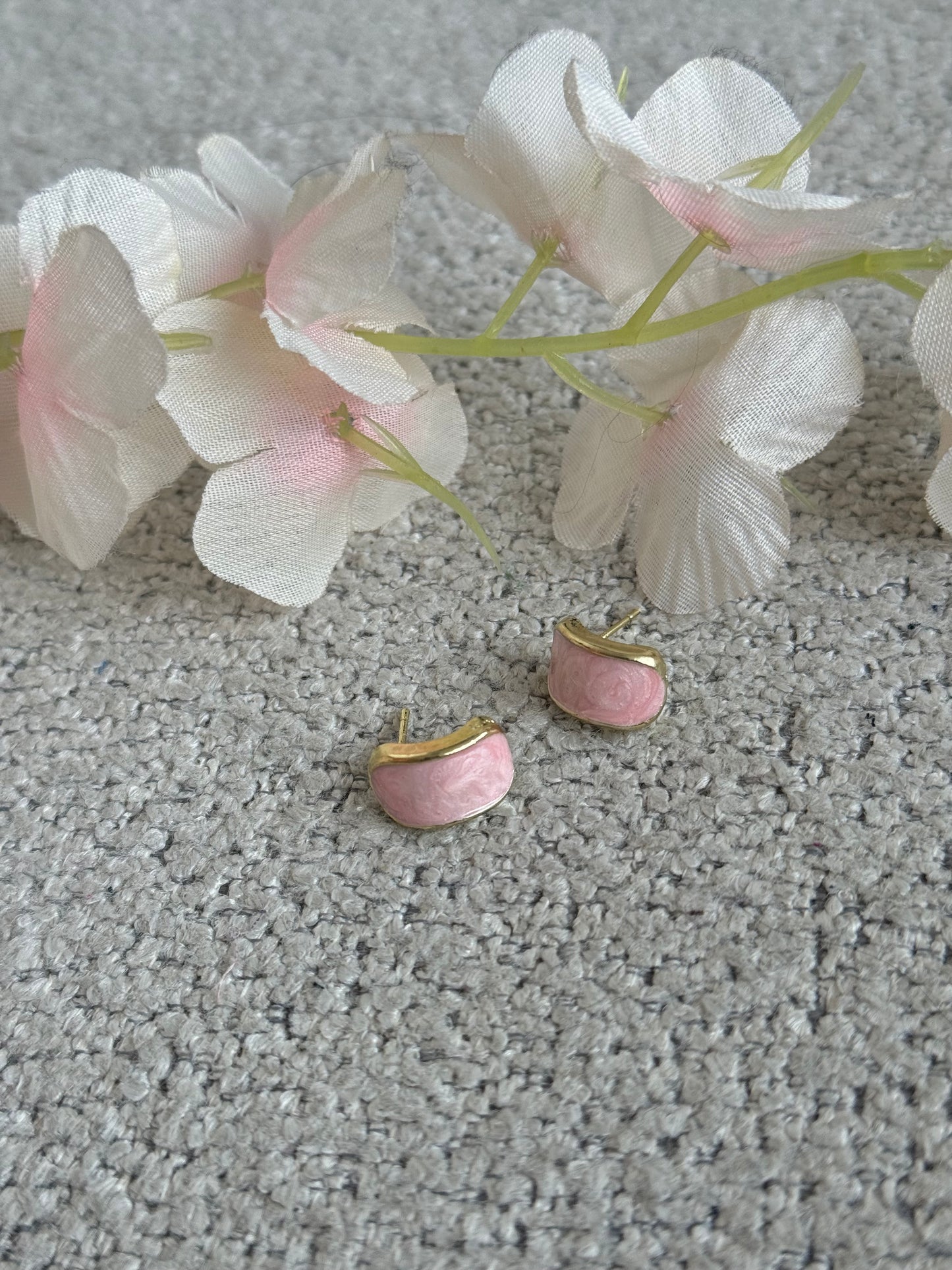 Pink Earrings Classic