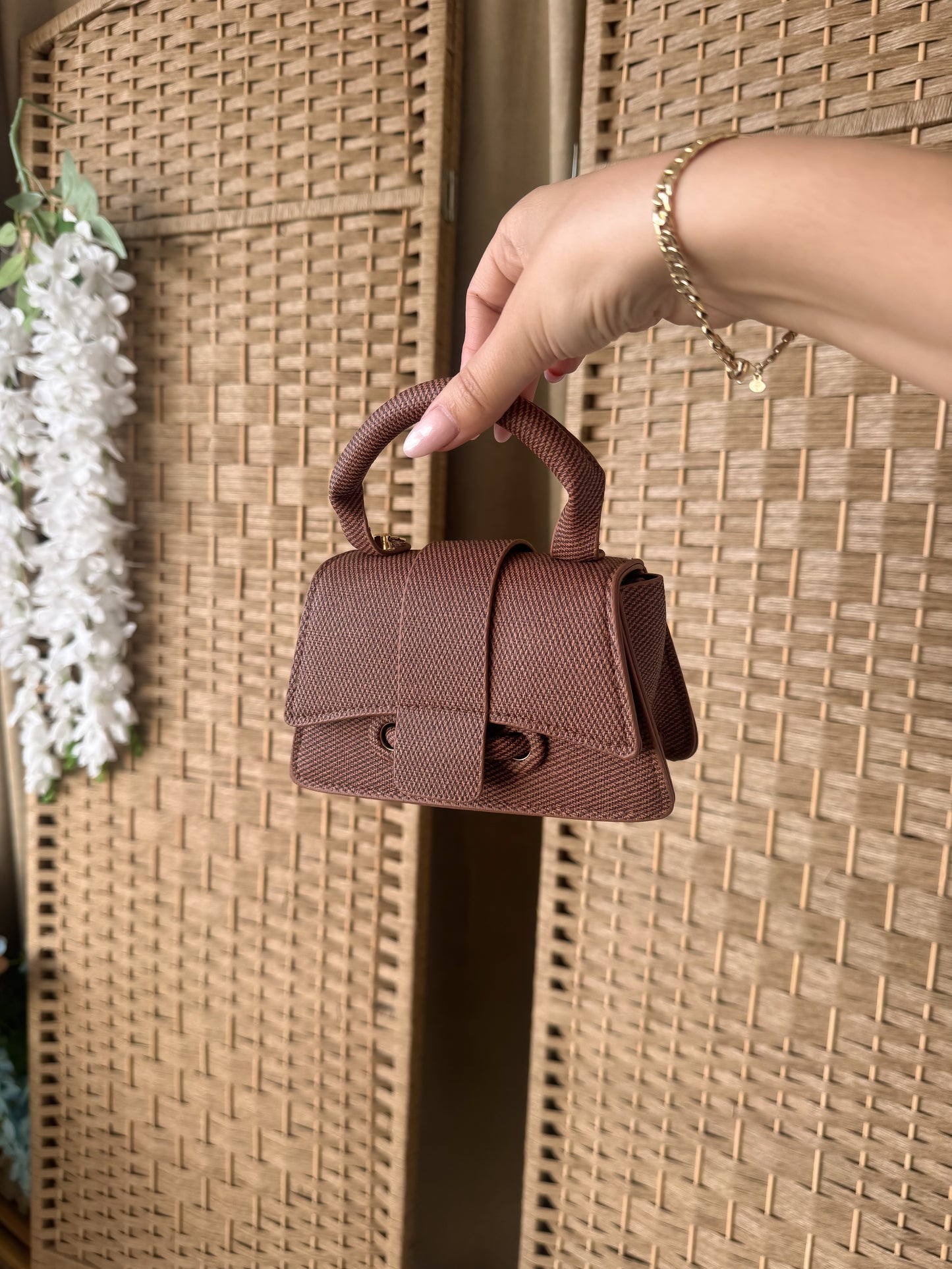 Mini Textured Top-Handle Bags – 3 Elegant Colors