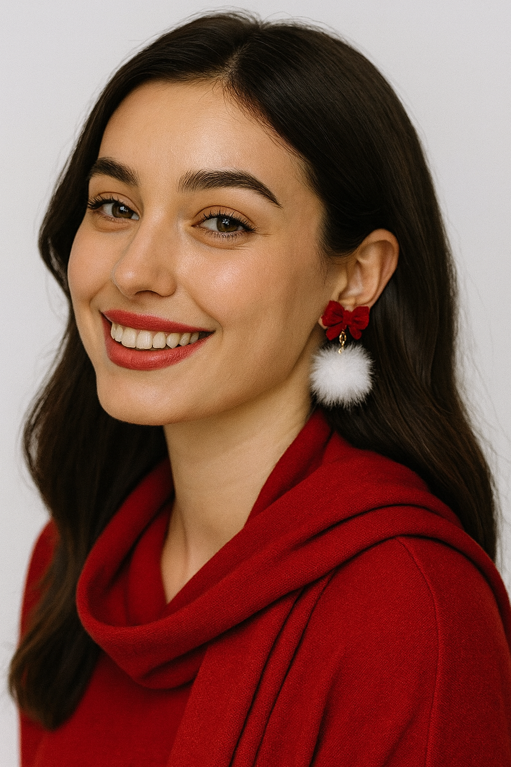 Festive Bow Earrings
